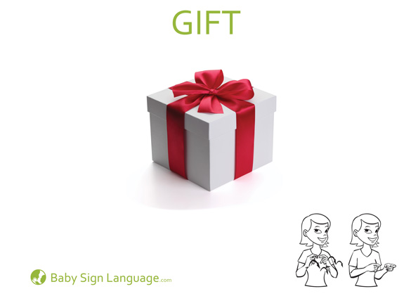 Gift-Baby-Sign-Language Gift Baby Sign Language Flash Card